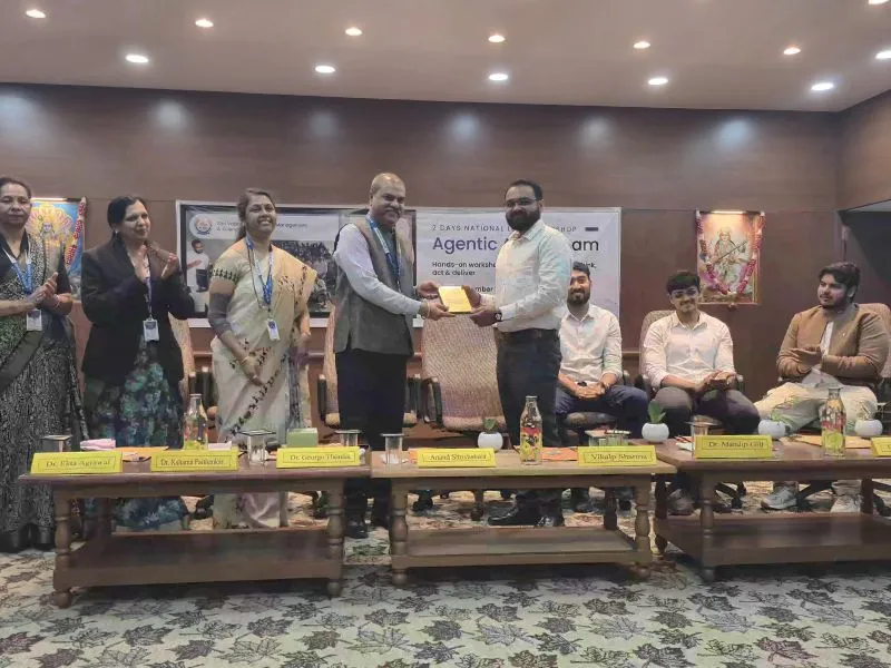 AI Agent and prompt engineering bootcamp at Shree Vaishnav Institute of Technology